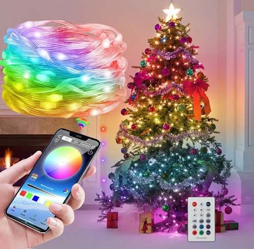 10 MT Uzaktan Kumandalı USB LED Işık – Çok Modlu Dekoratif Ortam Aydınlatmas (5314)