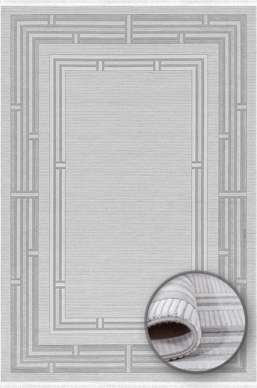 Yolluk Halısı 80x300 Maçka 2157A Gri