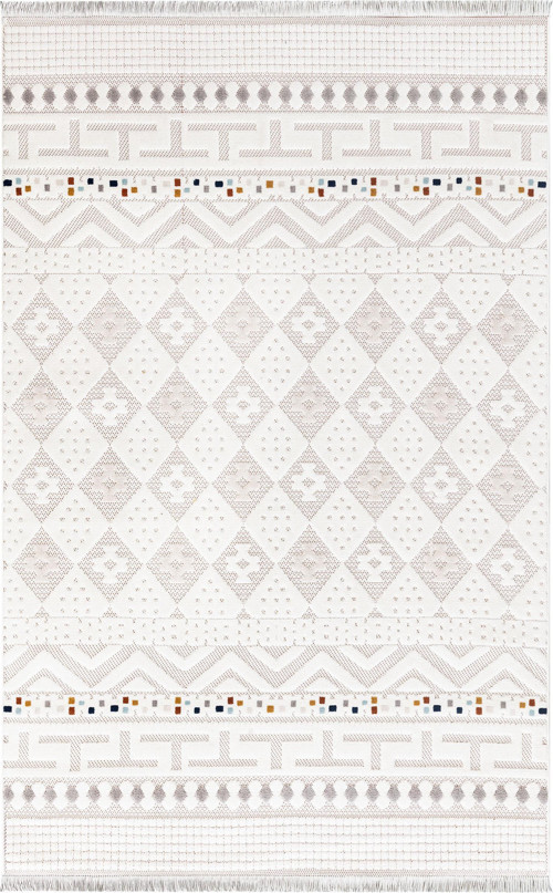Yolluk Halısı 80x300 Risby 1803A Krem
