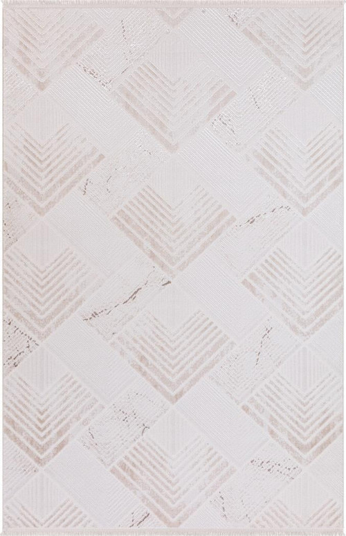 Özel Ölçü Oda Halısı 120x250 Fasilis 1355A Krem
