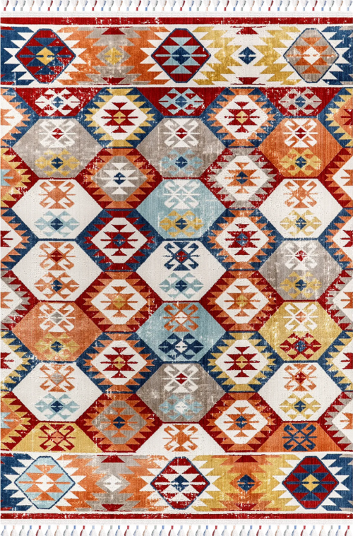 Oda Halısı 160x230 Antique AN002 Çok Renkli