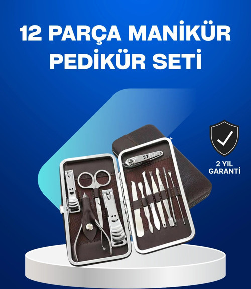 Tüm İhtiyaçlara Uygun Taşınabilir Manikür & Pedikür Seti