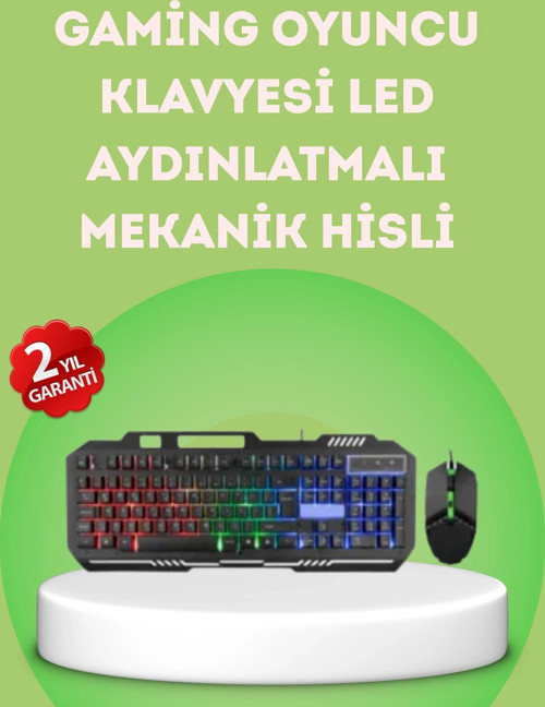 Klye Ve Mouse Seti Pg8018 – Dayanıklı Tuşlar, Hızlı Komut