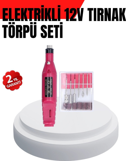 Kalem Tipi Sessiz Manikür Pedikür Cihazı