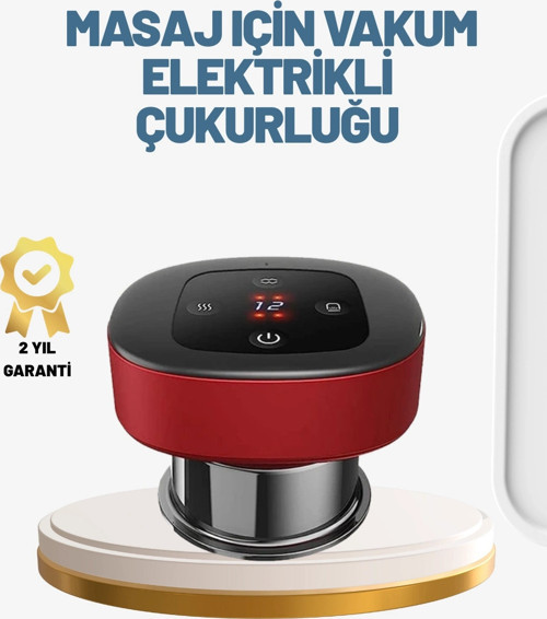 Akıllı Vakumlu Kupa Masaj Cihazı Ağrı Giderici Ve Rahatlatıcı Terapi