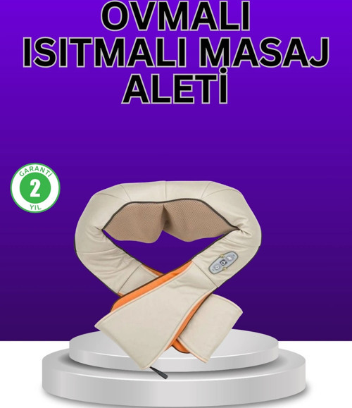 Isıtma Fonksiyonlu Ovmalı Boyun Omuz Ve Vücut Masaj Cihazı Rahatlatıcı