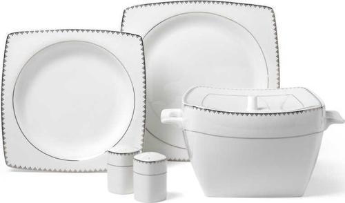 A8427 BONE SELECTİON 60 PARÇA KARE YEMEK TAKIMI