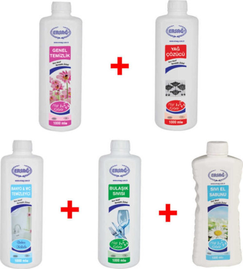 Genel Temizlik Banyo Temizleyici Bulaşık Sıvısı Sıvı Sabun Yağ Çözücü