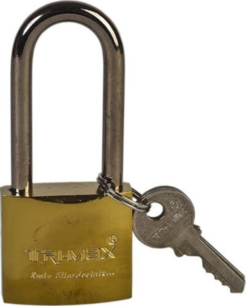 Asma Kilit 50Mm Uzun Sarı