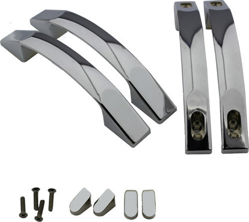 Duşakabin Ay Kulp 14-16 Cm Ayarlı Krom Duşakabin Cam Kapı Kulpu Duş Kabin Tutamak