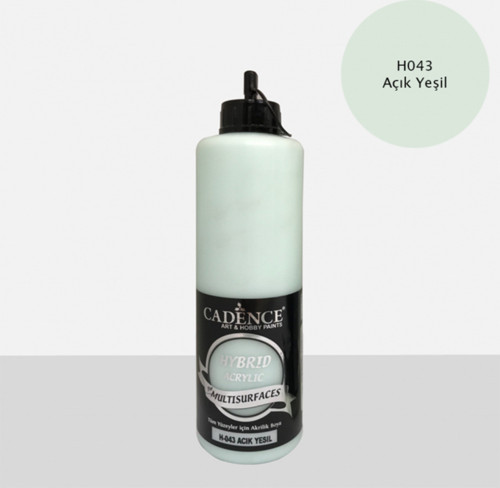 Hibrit Multisurface Akrilik Boya 500 Ml H043 Açık Yeşil