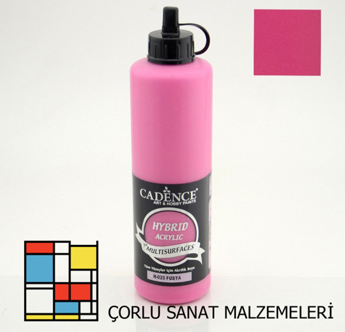 Hybrıd Akr. Multisurfaces-500Ml H-025 Fuşya