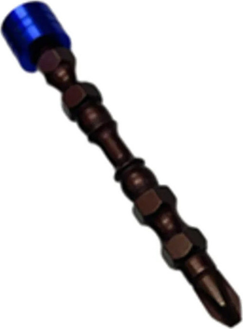 Sıkma Ucu Bits Uç S2 Çeliği Mıknatıs Uçlu Ph2X65 Çift Yönlü Süper Kalite Kaydırmaz 1 Adet