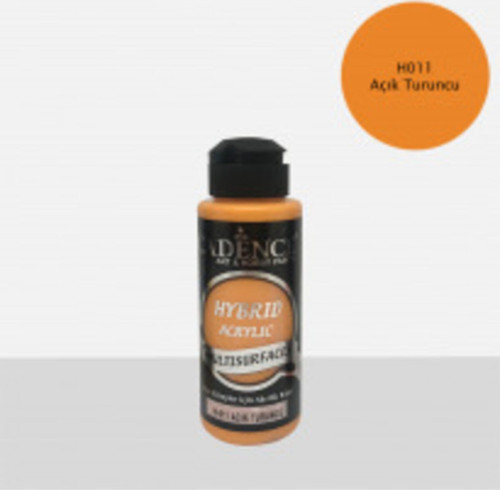 Hibrit Multisurface Akrilik Boya 120 Ml H011 Açık Turuncu