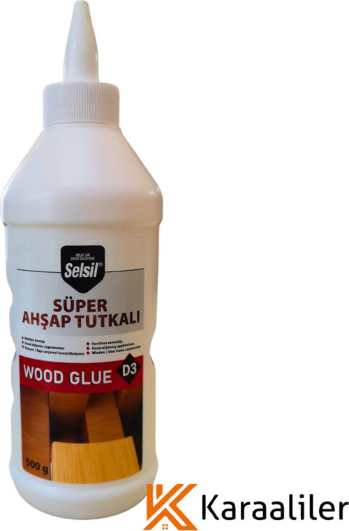 Süper İskelet Ahşap Tutkalı D3 Şeffaflaşan Tutkal 500 Gr.