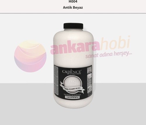 H-004 Antik Beyaz 2 Litre Multısurface Hybrıd Akr.