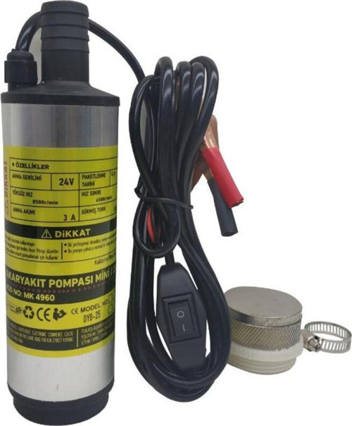 Akaryakit Dalgiç Pompasi Mini / 24V 51 Mm Mk4960