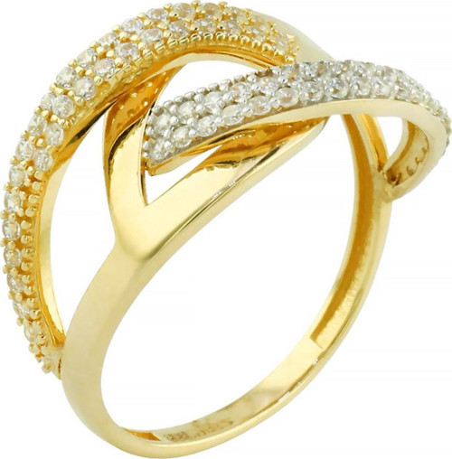 14 Ayar Altın Tasarım Yüzük - 0202551