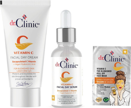 C Vitamini Krem+Serum+Maske Seti
