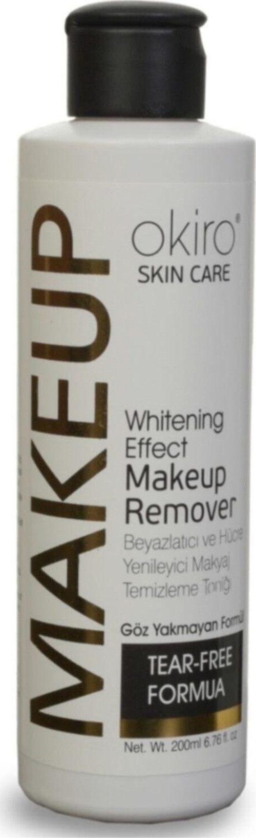 Makeup Remover Beyazlatıcı Ve Makyaj Temizleme Toniği Göz Yakmayan 200Ml