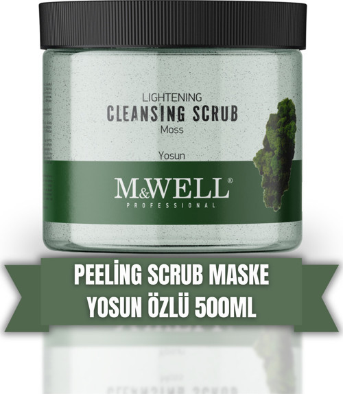 W-Well Peeling Scrub Maske Yosun Özlü 500Ml
