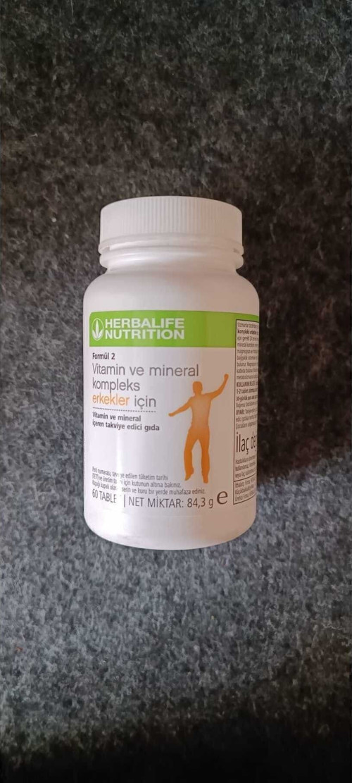 Formül 2 Vitamin Ve Mineral Kompleks Erkekler Için 60 Tablet