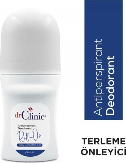 Dr.Clinic Antiperspirant Men Deodorant Roll-On 50Ml