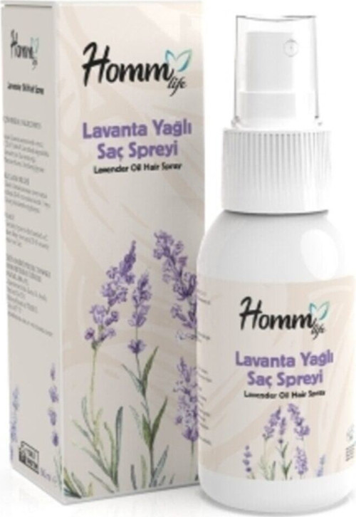 Homm Life Çocuklara Özel Bit Pire Karşıtı Lavanta Yağlı Saç Spreyi 50 Ml