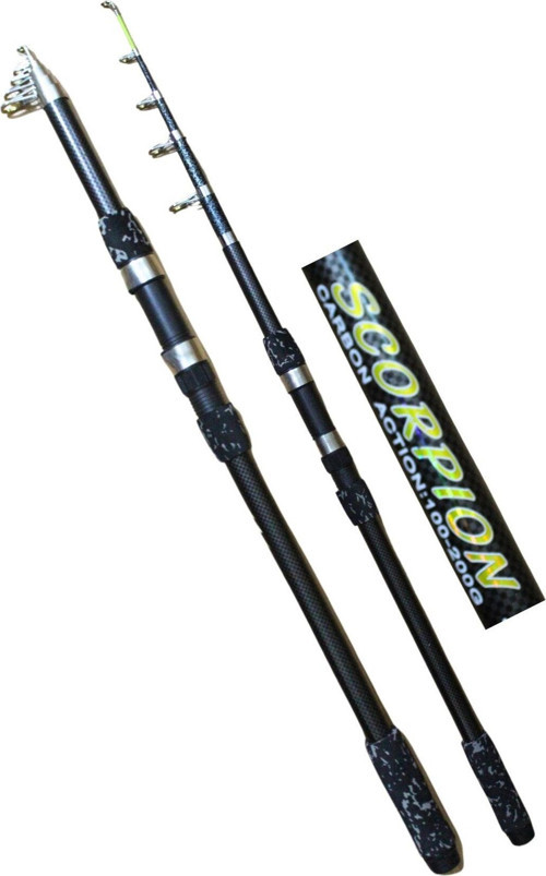 Scorpion 3M 100-200 Karbon Alaşımlı Teleskopik Kamış