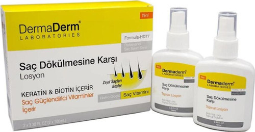 Saç Dökülmesine Karşı Hd 77 Topical Losyon 250 Ml
