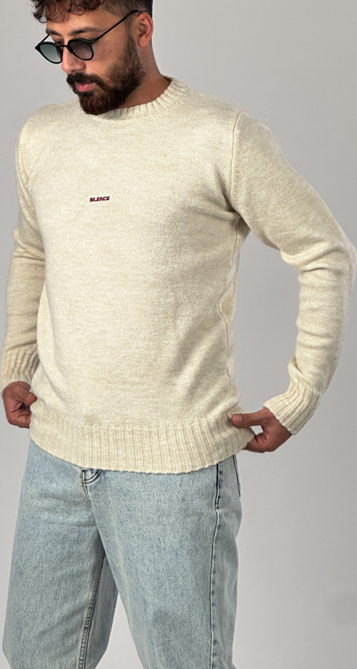 Basic Bej Erkek Sweatshirt COC1014