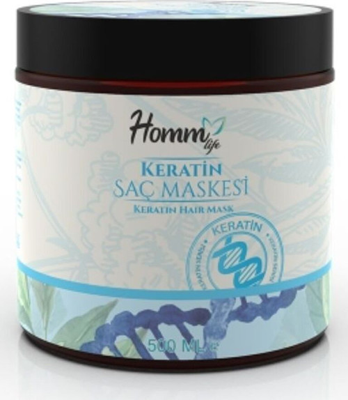 Homm Life Keratin Saç Maskesi 500 Ml 2'Li