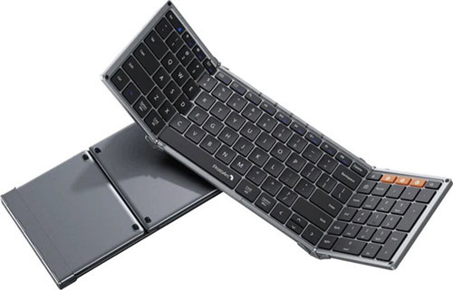 XK01 Uzay Grisi Katlanabilir Türkçe Bluetooth Klavye (CP016848)