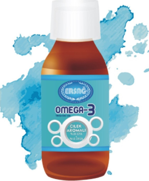 Omega 3 Sıvı Çılek Aromalı