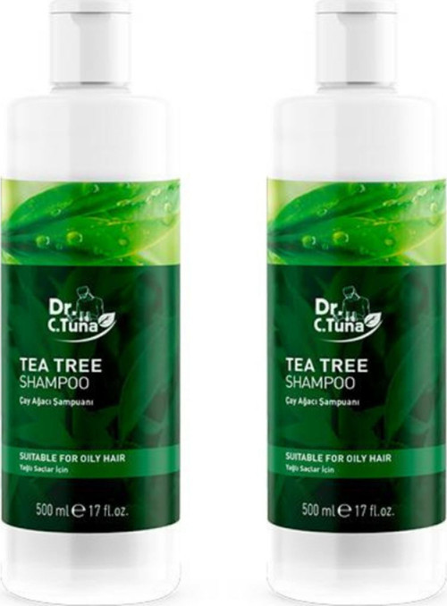Dr. C. Tuna Çay Ağacı Şampuan 500 Ml X2
