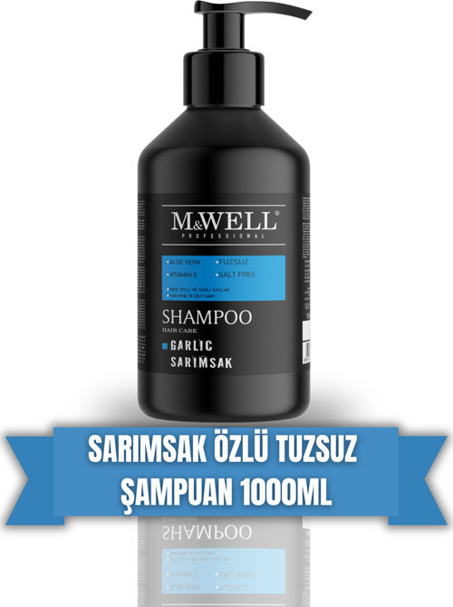 Protez Saç Şampuanı Tuzsuz 1000 Ml