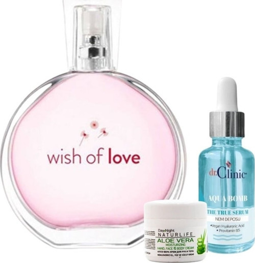 Wısh Of Love Parfüm + Dr Clinic Nem Bombası Serum