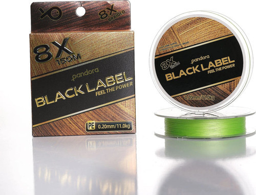 Label 8X 150 mt 0,20mm Yeşil İP Misina