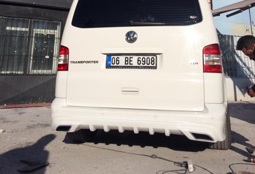 s Vw Transporter T5 Arka Tampon Eki Difüzör