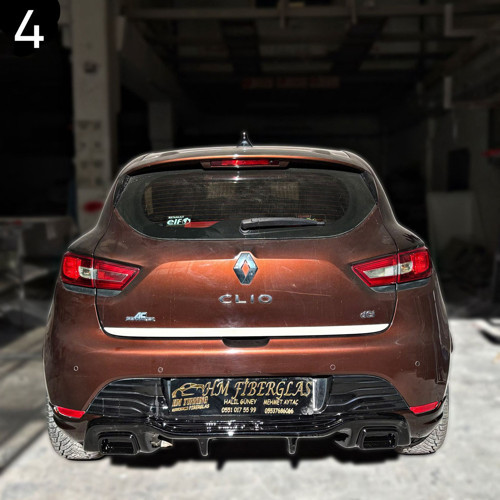 s Renault Clio4 Arka Difüzör