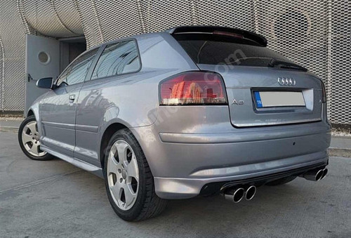 s Audi A3 8P 2Kapı (Coupe) Arka Tampon Eki