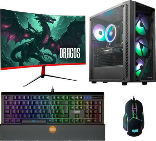 DRx7078 Ryzen 7 5700x 32GB Ram 512GB M.2 NVMe SSD 12GB RTX3060 27 inç Curved 165Hz Oem Paket