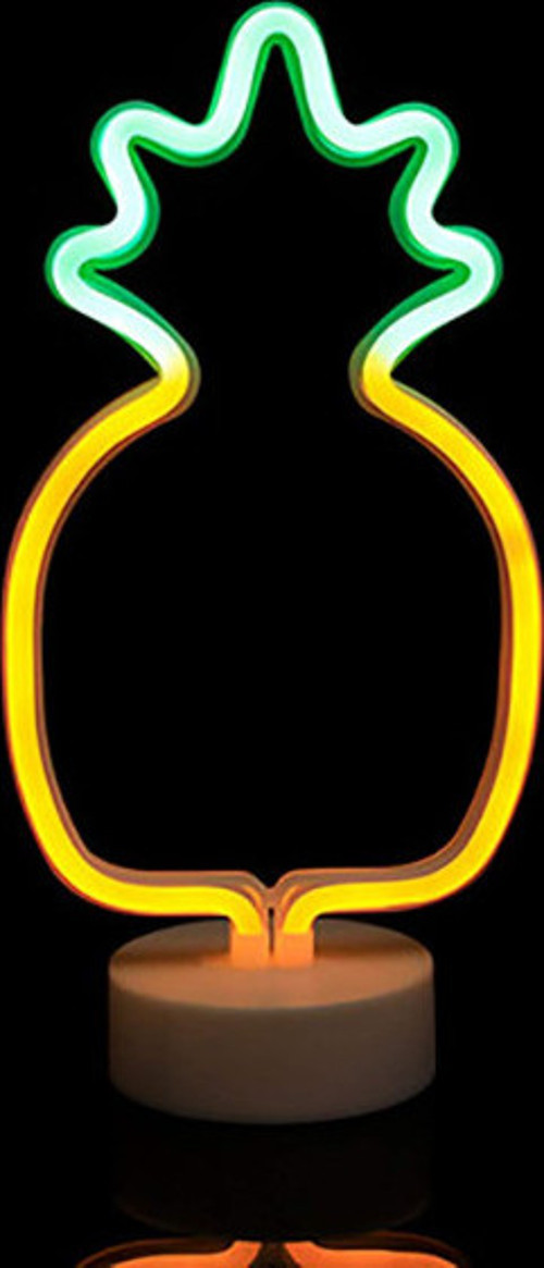 Büro Ev Ofis Hediyesi için Ananas Tip Neon LED Lamba