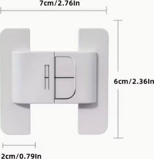 Büro Ev Ofis Bebek Güvenliği için 4AD Buzdolabı Çekmece Dolap Kapak Çocuk Kilidi