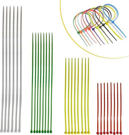 30 Parça Plastik Kablo Kelepçe Seti Kablo Düzenleyici Bağlama Bantları (2818)
