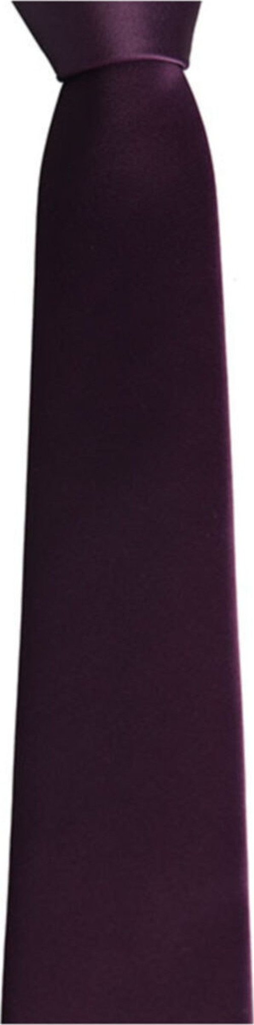 Erkek Mürdüm Mendilli Kravat Smdk-9