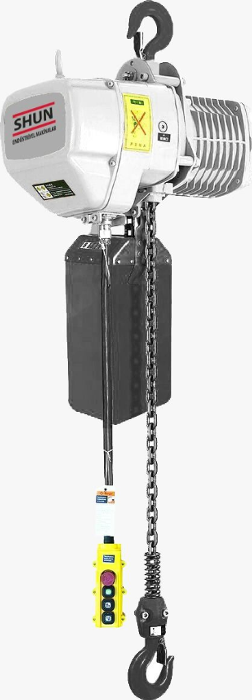 Elektrikli Zincirli Vinç Caraskal Çift Zincir 2 Ton