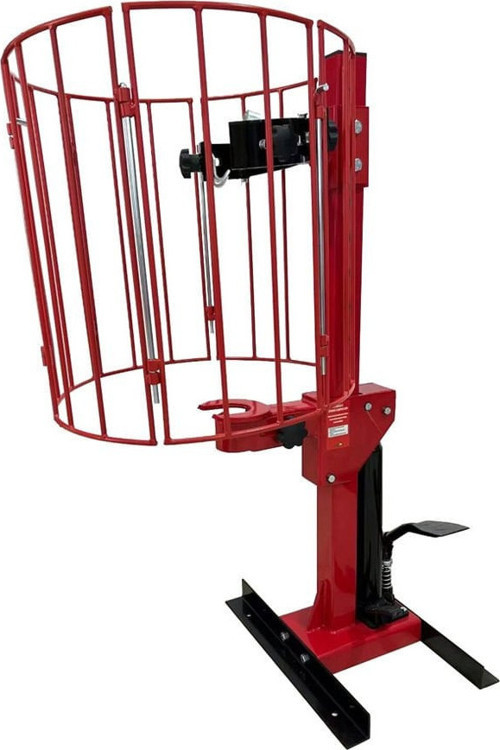 TRK 1500-3 Kafesli Hidrolik Helezon Yay Çektirme 1 Ton