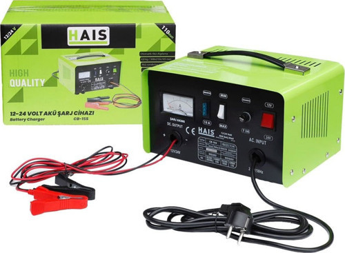 CB-15S Akü Şarj Cihazı 12-24 V