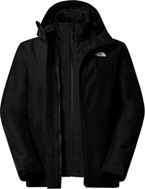 M Carto Mono Triclimate Hooded Jacket Erkek Outdoor Montu NF0A8D1SJK31 Siyah